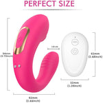 Sophia (vibrador+succionador) para parejas con control remoto