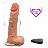 Vibrador Realistico Con control remoto recargable