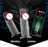 Funda extensora para Pene con vibracion