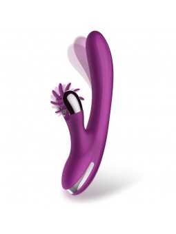 Rabbit Recargable con simulacion de Sexo oral (Rosado)