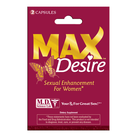 Max Desire (Excitador Sexual Femenino) Capsulas