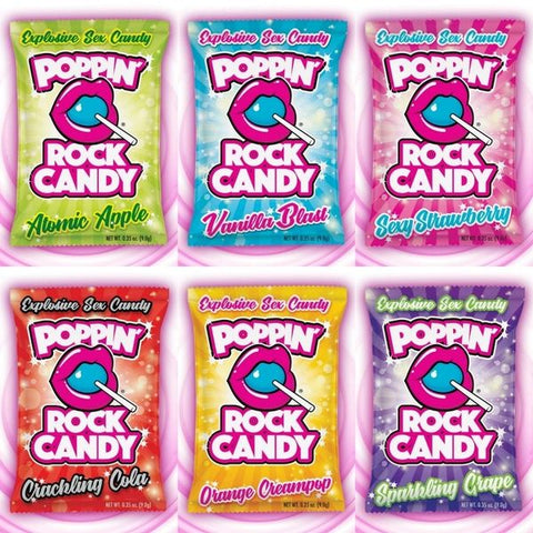 Poppin Rock Candy (Caramelo para Sexo Oral) Unidad