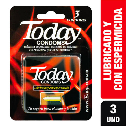 Condones Today con Espermicida