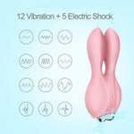 Conejo Vibrador con Electro Shock  Recargable